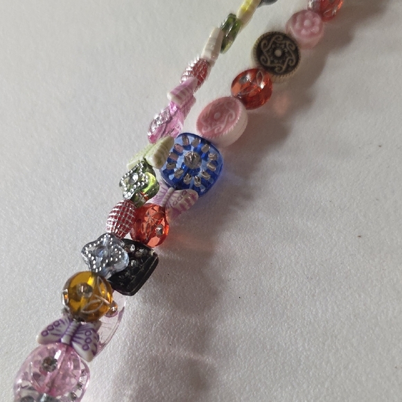 Vintage Colorful Beaded Women's Bag - Picture 5 of 7